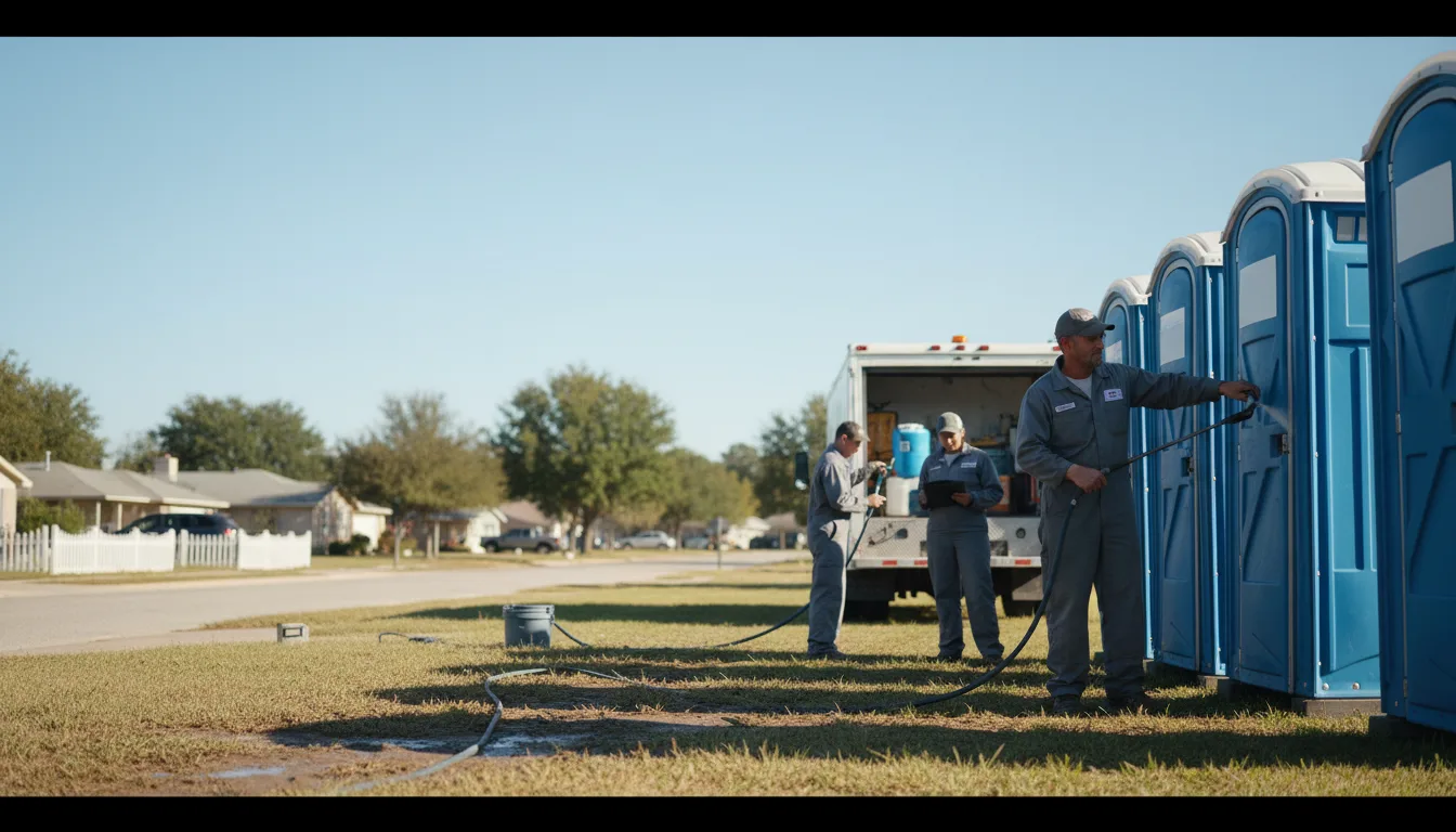 Long-Term Portable Toilet Rental in Partlow, VA near me